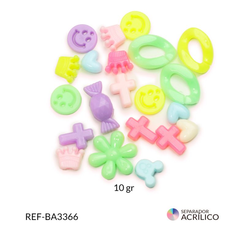 Separador acrílico mixto x 10grm