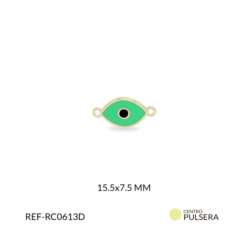 Centro de pulsera rodinado ojo x und