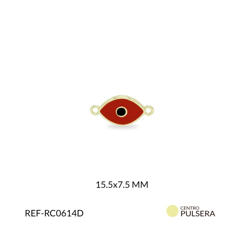 Centro pulsera rodinado ojo x und