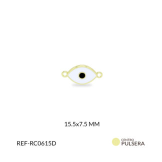 Centro de pulsera rodinado ojo x und