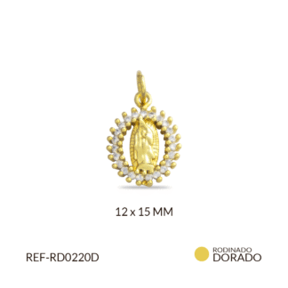 Dije rodinado virgen guadalupe x und
