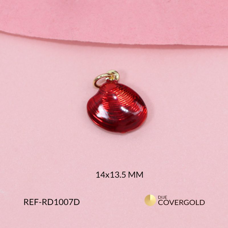 Dije covergold concha 14x13.5mm x und