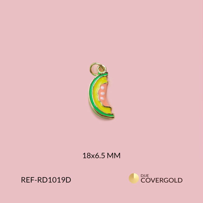 Dije covergold melón 18 x 6.5mm x und