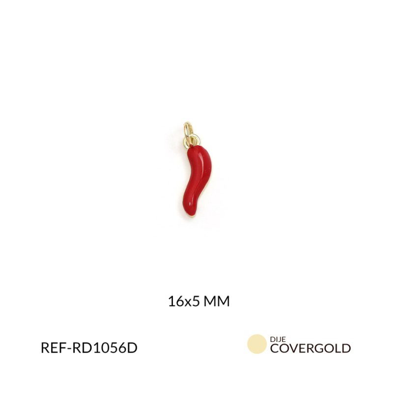 Dije covergold chile 16x5mm x und