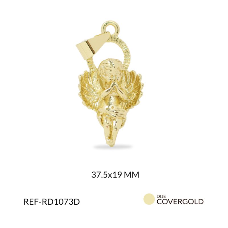 Dije covergold ángel de mi guarda 37.5x19mm x und