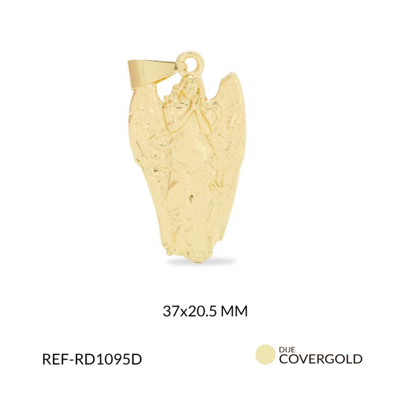 Dije covergold arcángel gabriel 37x20.5mm x und