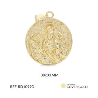 Dije covergold virgen 38x33mm x und