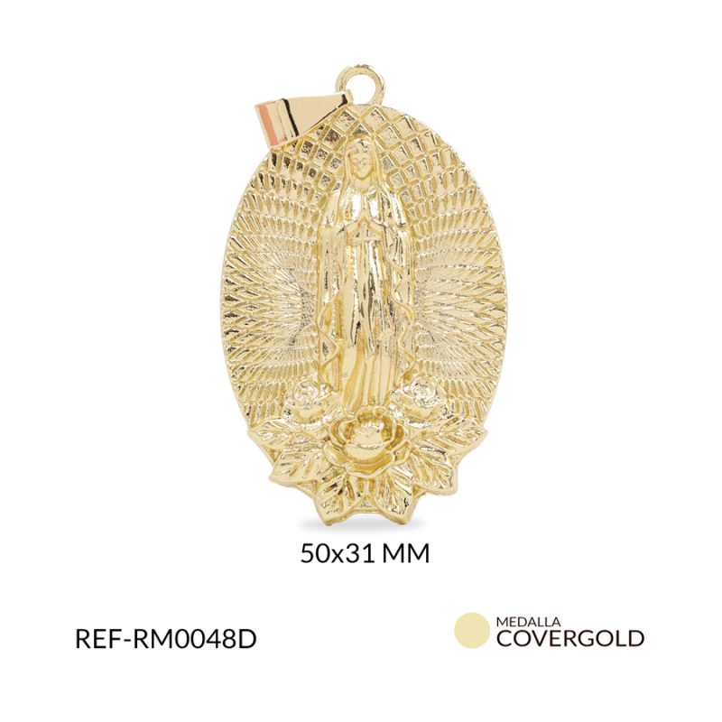 Dije covergold virgen 50x31mm x und