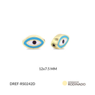 Separador rodinado ojo 12x7.5mm x und