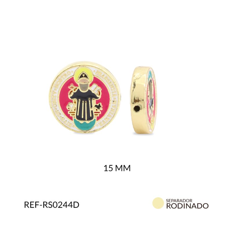 Separador rodinado san benito multicolor x und