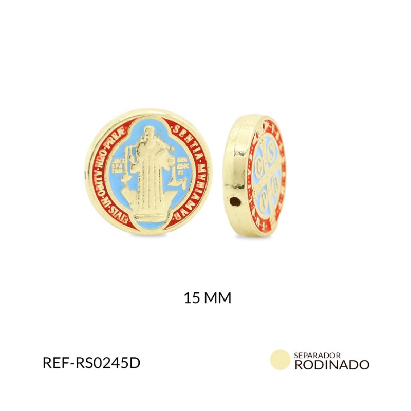 Separador rodinado san benito multicolor x und