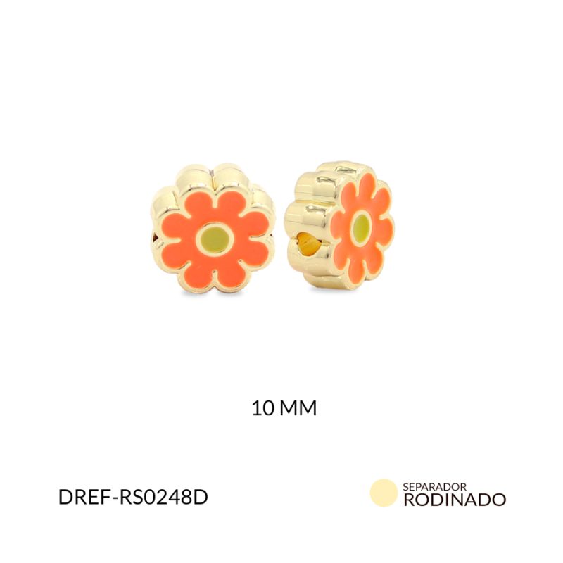 Separador rodinado margarita 10mm x und