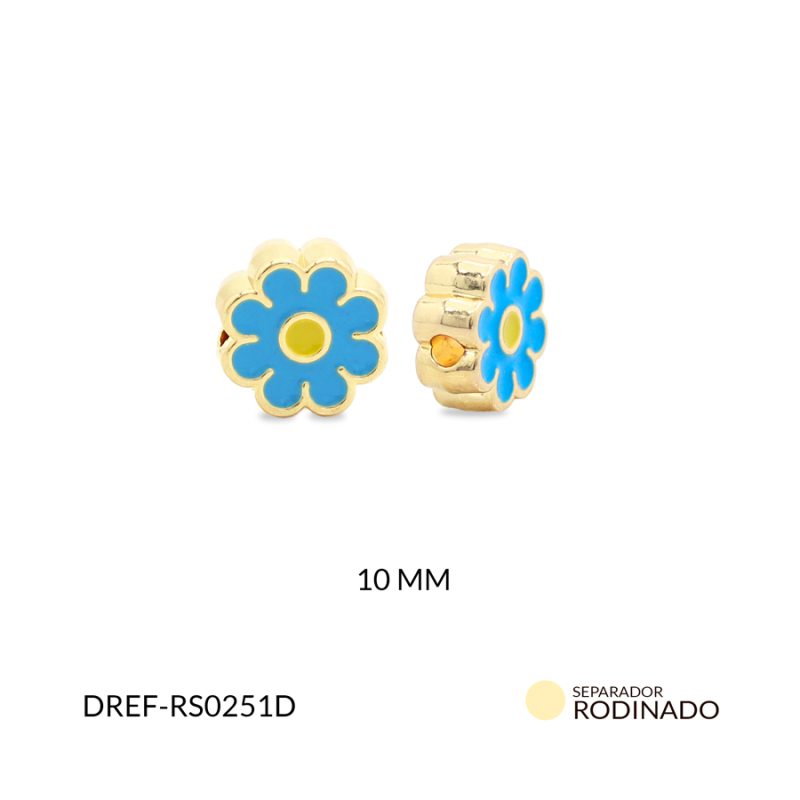 Separador rodinado margarita 10mm x und
