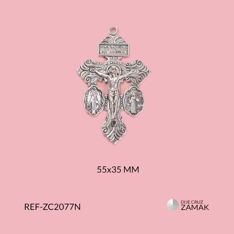 Cruz zamak del perdón 55x35mm x und