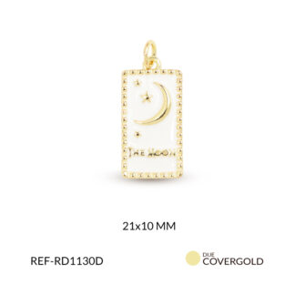 Dije covergold luna 21x10mm x und