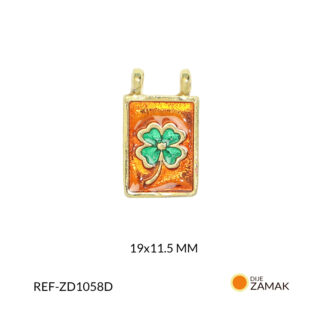 Dije zamak trébol 19x11.5mm x und