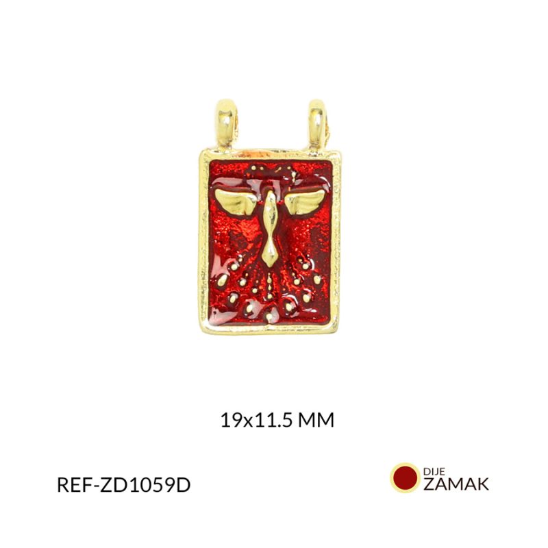 Dije zamak espíritu santo 19x11.5mm x und