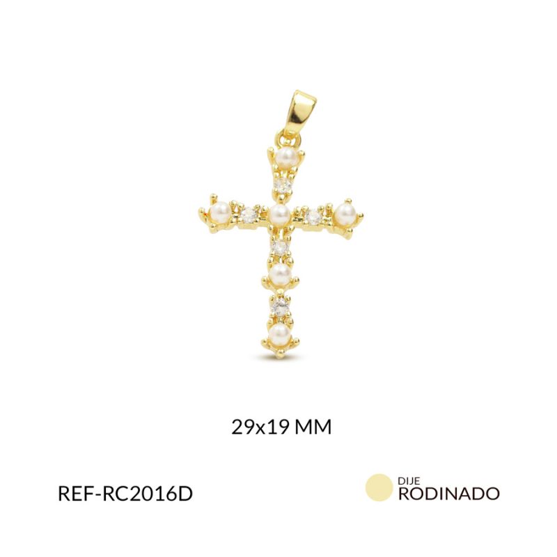 Cruz rodinada 29x19mm x und