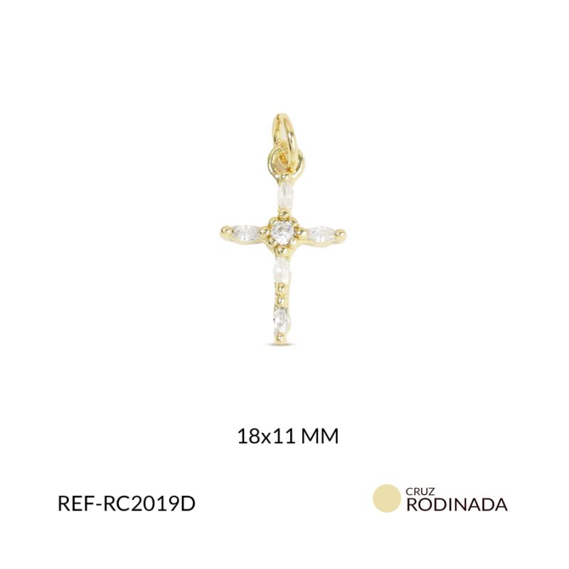 Cruz rodinada 18x11mm x und