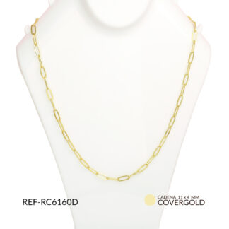 Cadena covergold eslabón alargado 11x4mm x und