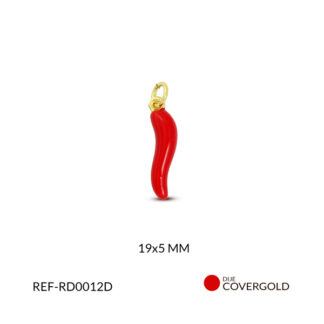 Dije covergold chile 19x5mm x und