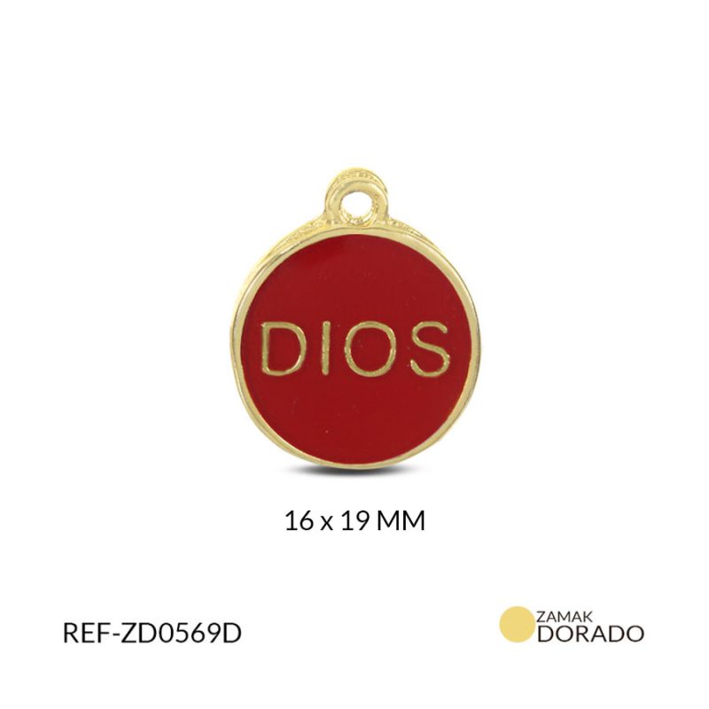Dije zamak dios 16x19mm x und