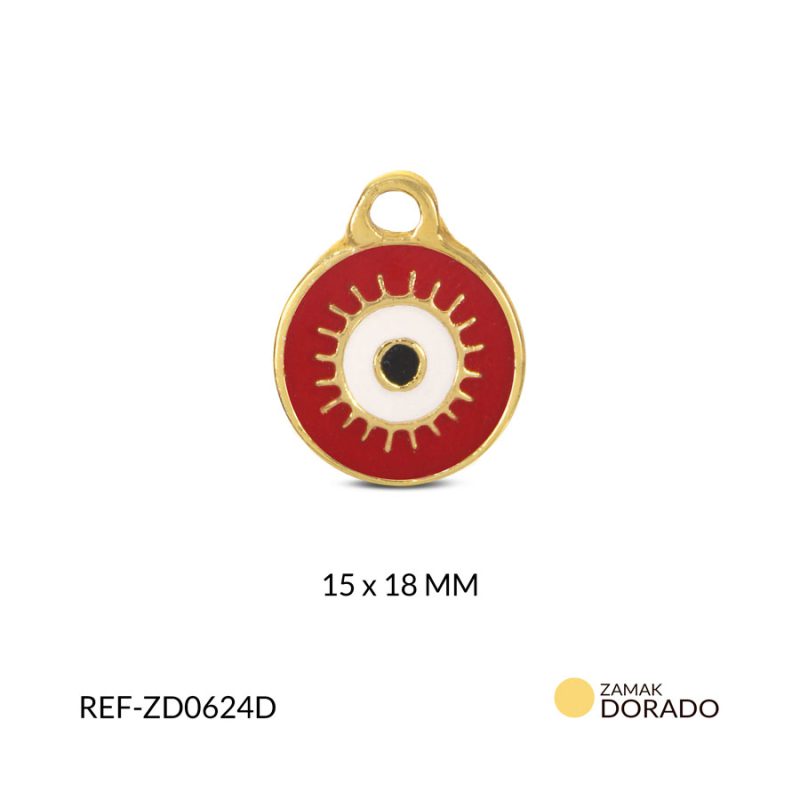 Dije zamak ojo 15x18mm x und