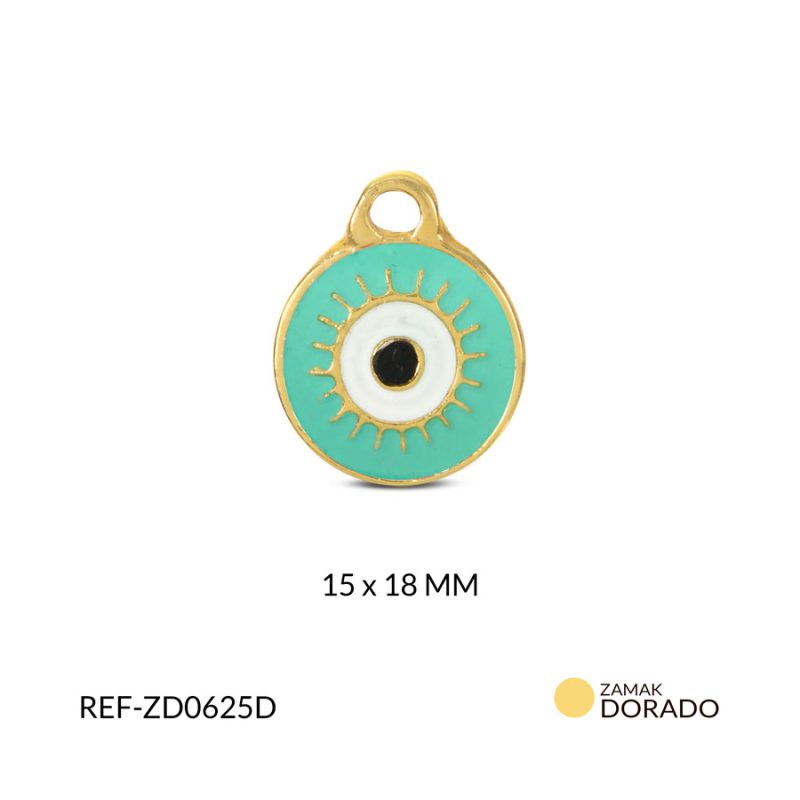 Dije zamak ojo 15x18mm x und