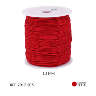 Hilo chino rojo bandera 1.5mm rollo x 150 metros