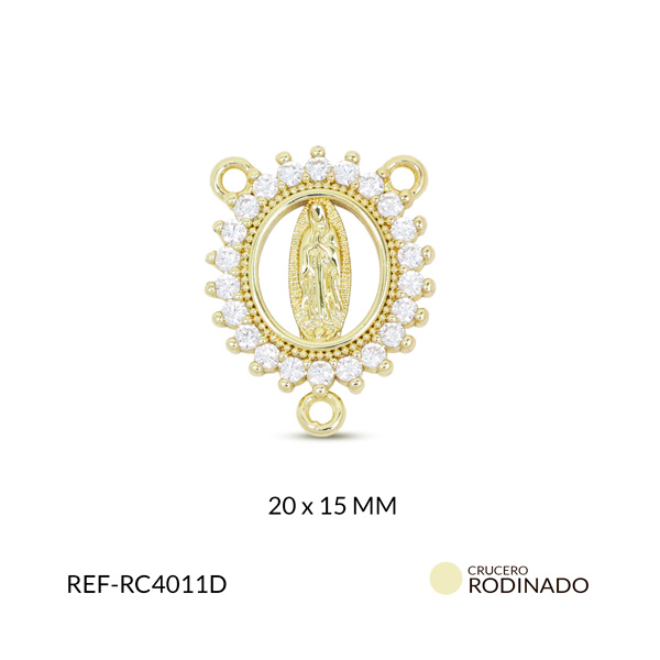 Crucero rodinado virgen 20x15mm x und