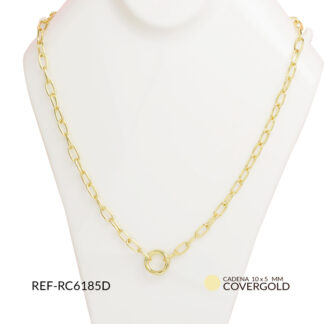 Cadena covergold eslabón ovalado 14mm x und