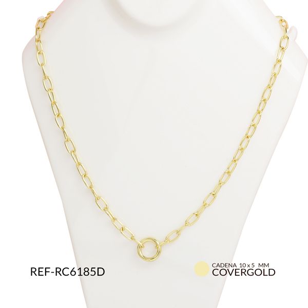 Cadena covergold eslabón ovalado 14mm x und
