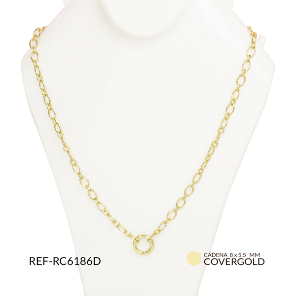 Cadena covergold doble eslabón 14mm x und