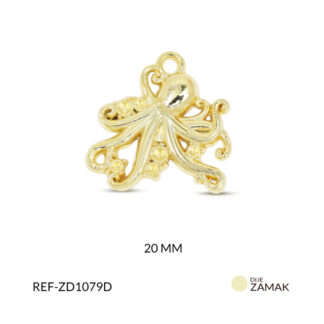 Dije zamak pulpo 20mm x und