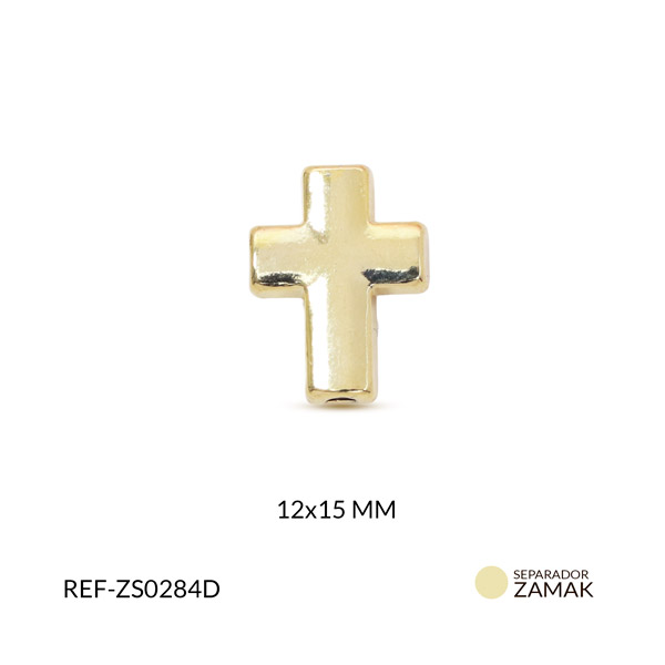 Separador zamak cruz lisa 12x15mm x par