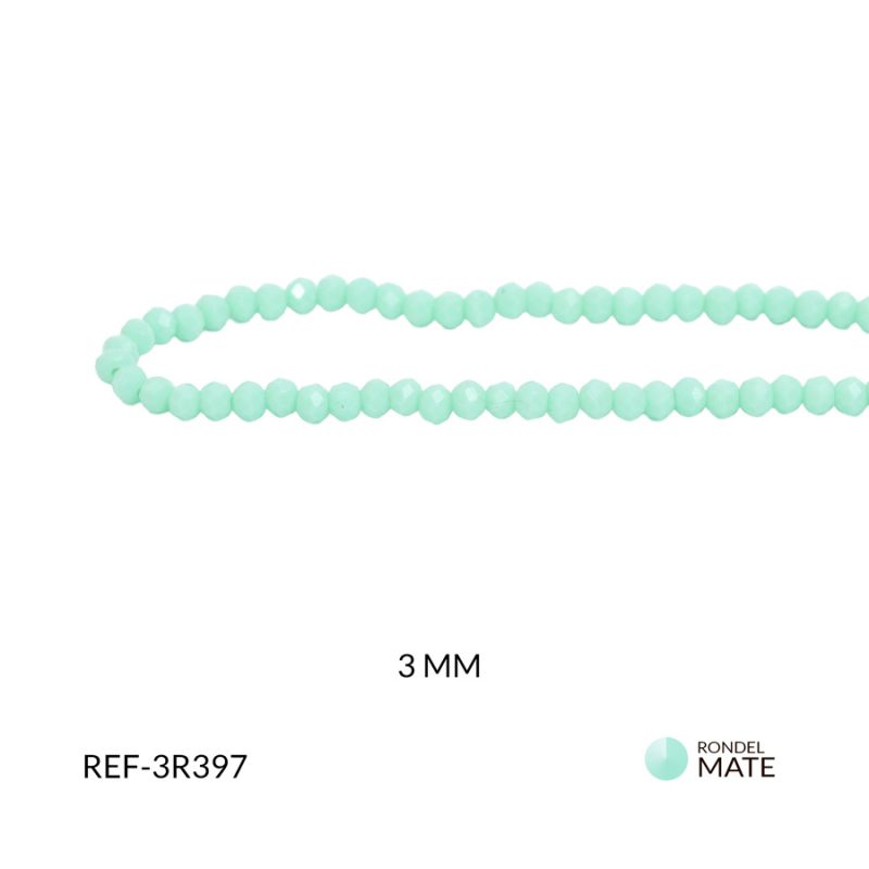 Róndela verde menta mate 3mm