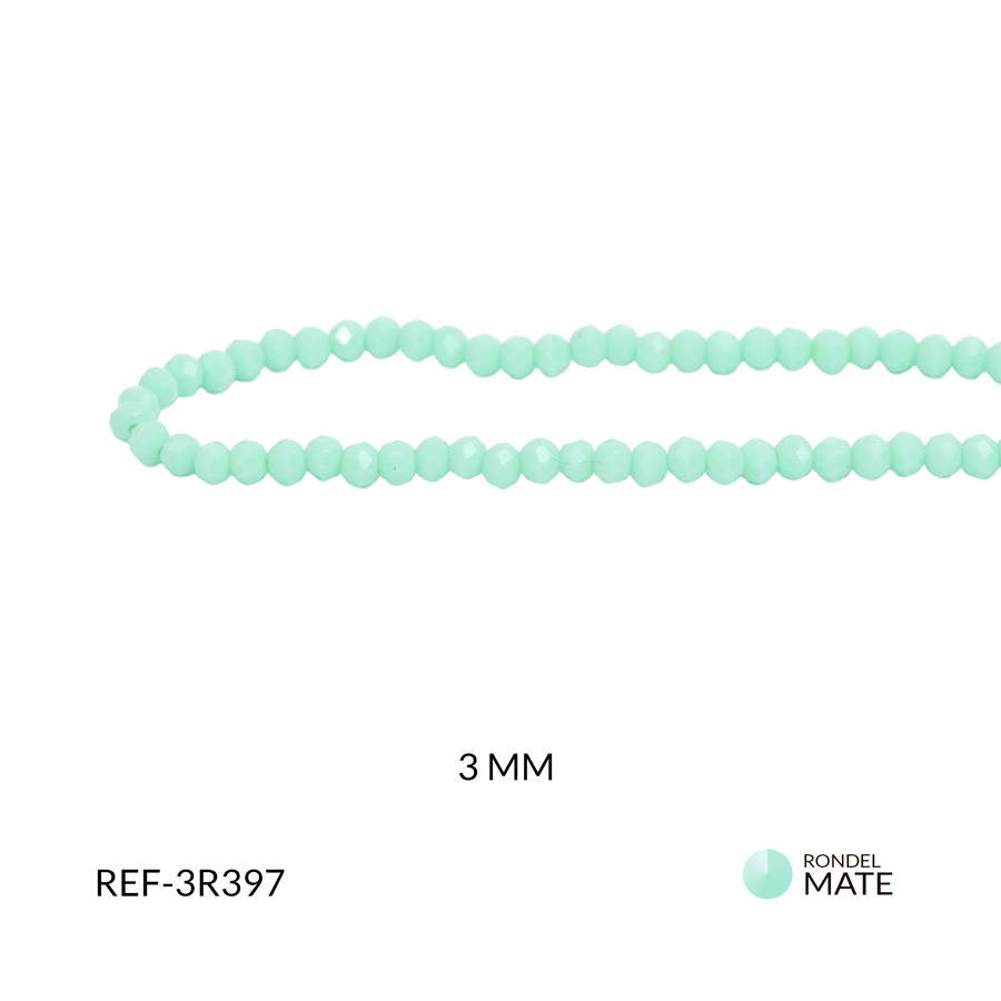 Róndela verde menta mate 3mm
