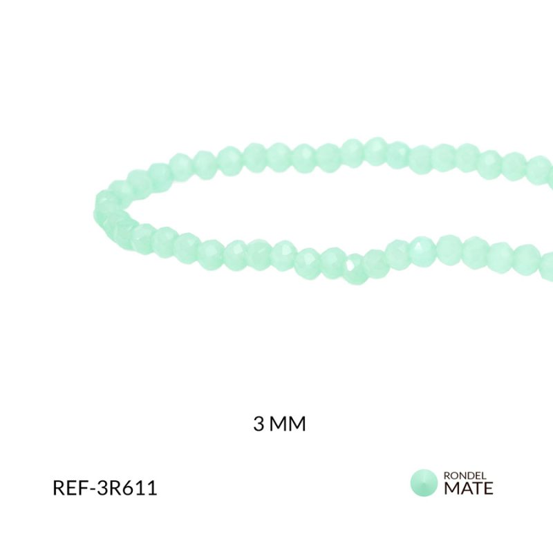 Róndela mate hielo verde menta 3mm