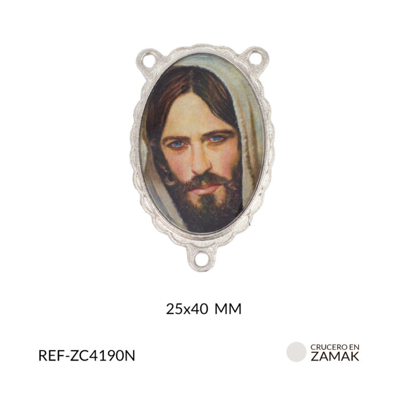 Crucero zamak Emaús en resina 25x40mm x unidad