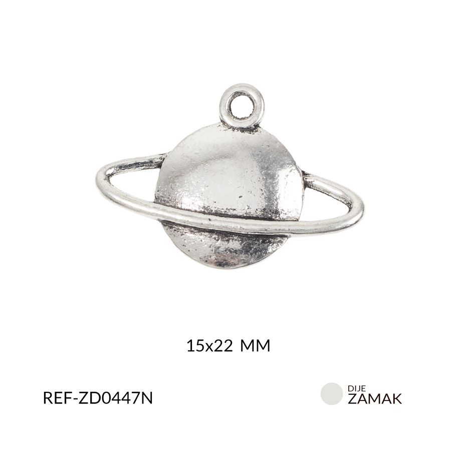 Dije zamak planeta júpiter 15x22mm paq x12