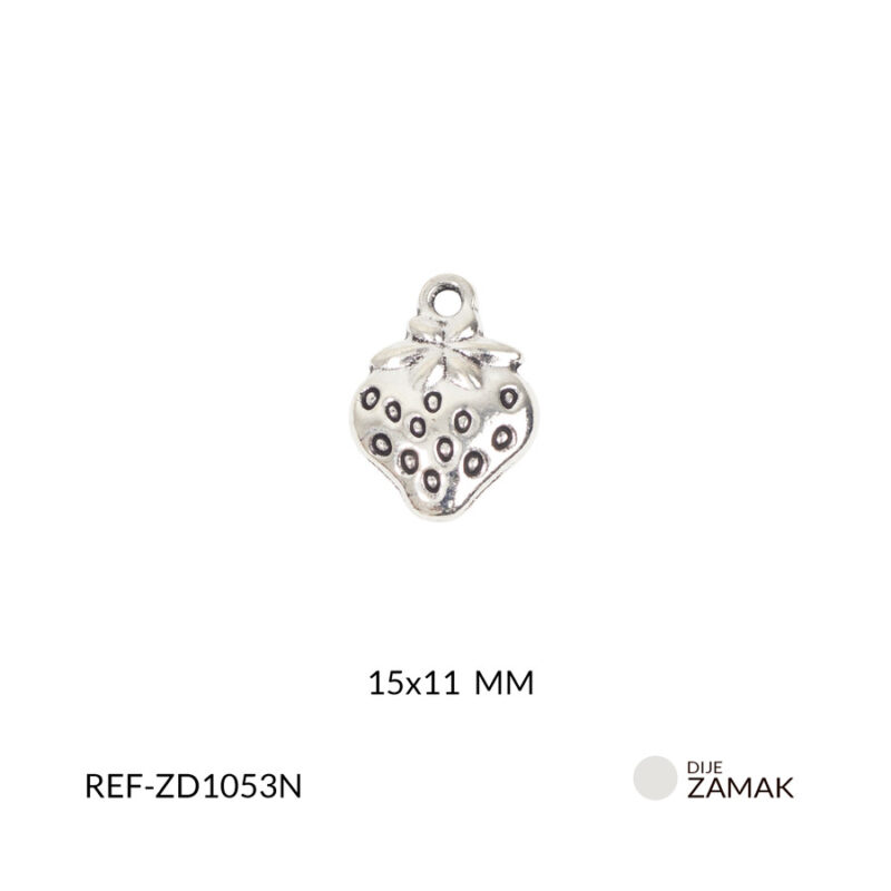 Dije zamak fresa 15x11mm paquete x12 unidades