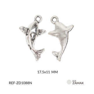 Dije zamak pez Koi 17.5x11mm paquete x12