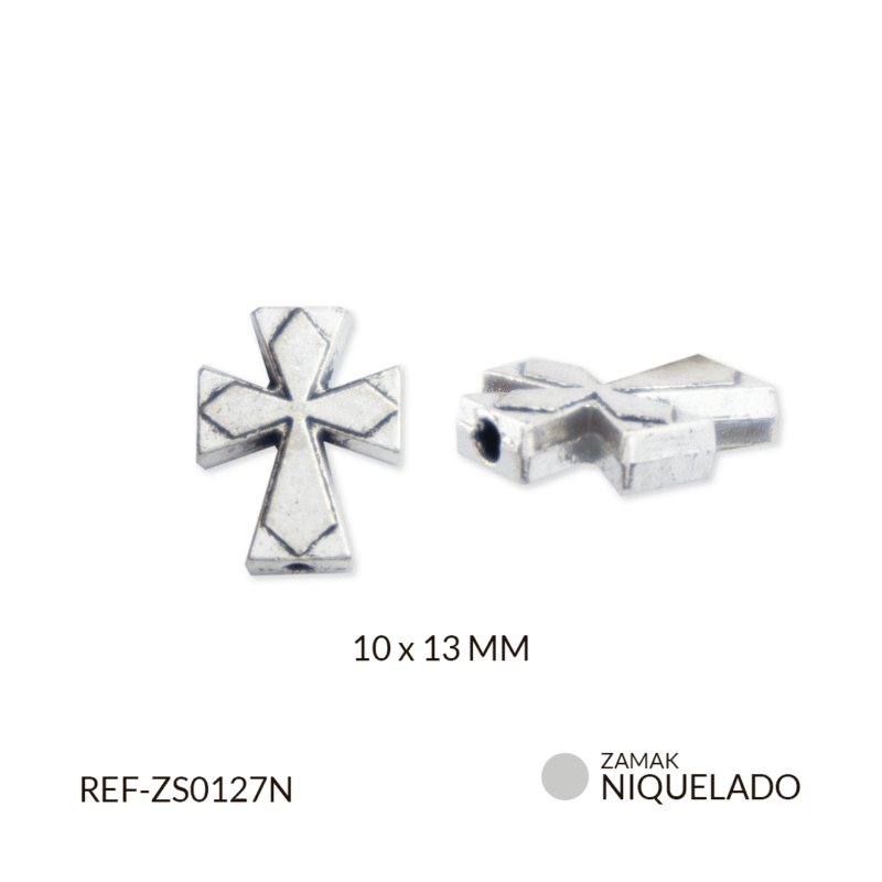 Separador cruz relieve 10*13mm x 12und