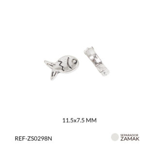 Separador zamak pez 11.5x7.5mm paq x12