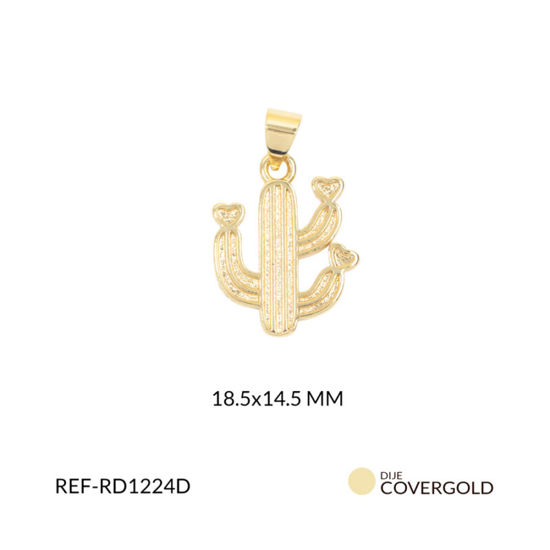 Dije covergold captus 18.5x14.5mm x und