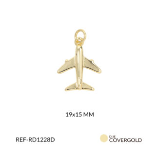 Dije covergold avion 19x10mm x und