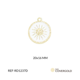 Dije covergold sol 20x16mm x und