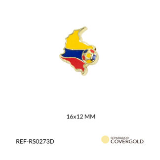 Separador covergold mapa de colombia 12mm x und