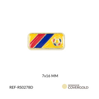 Separador covergold rectangular colombia 7x16mm x unda
