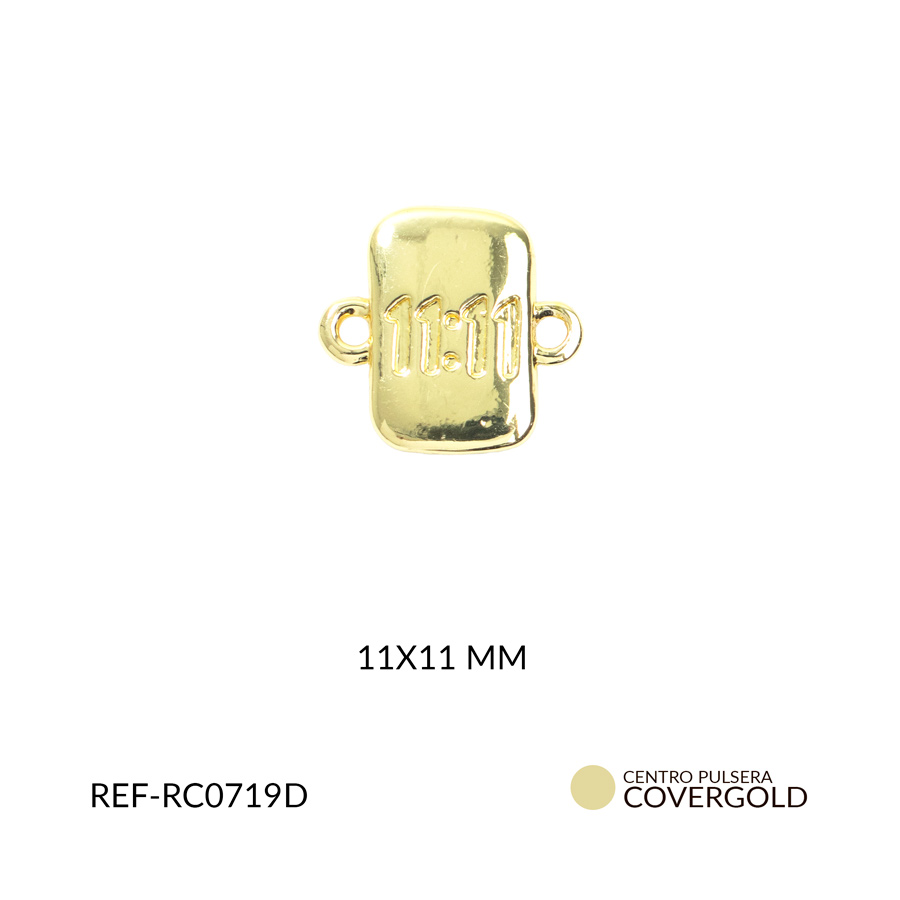 Centro pulsera covergold placa 11:11